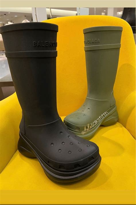 balenciaga croc boots replica|balenciaga croc boots price.